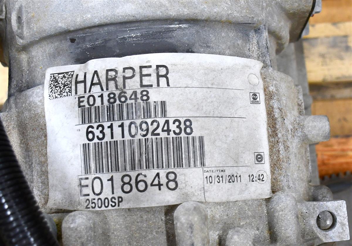 New World Allison Automatic Transmission 2500SP Oshkosh JLTV Joint